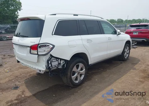 2018 Mercedes-Benz Gls 450 4Matic z USA, uszkodzony, nr VIN 4JGDF6EE2JB023644